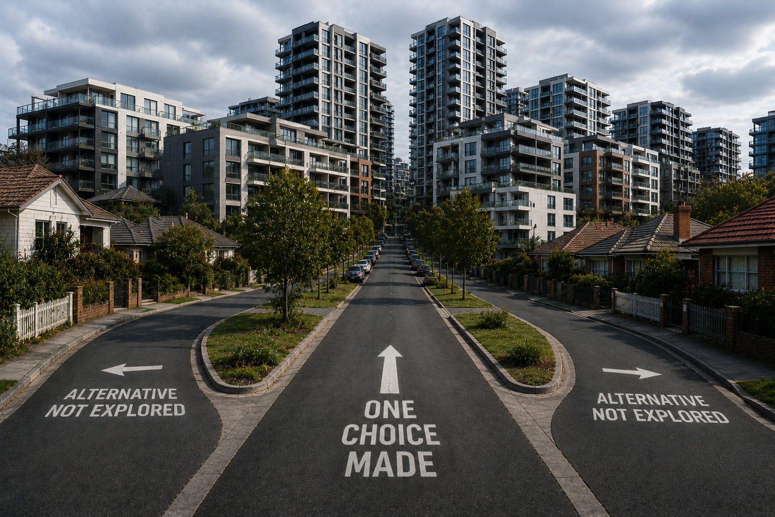 No consideration of alternatives